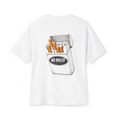 No Rules Cigarette Pack Tee