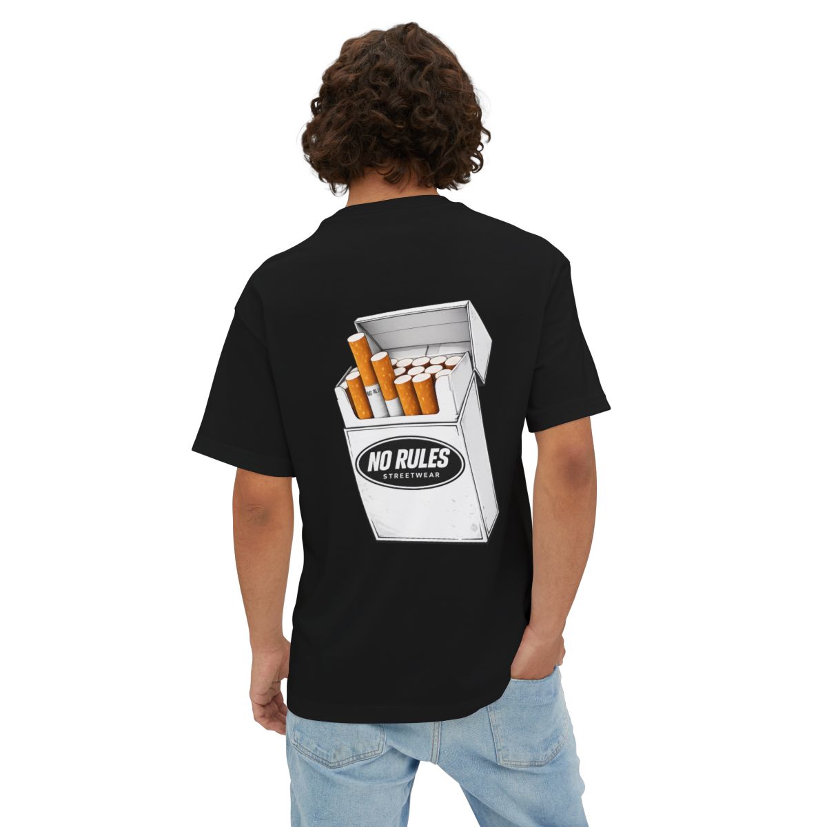 No Rules Cigarette Pack Tee