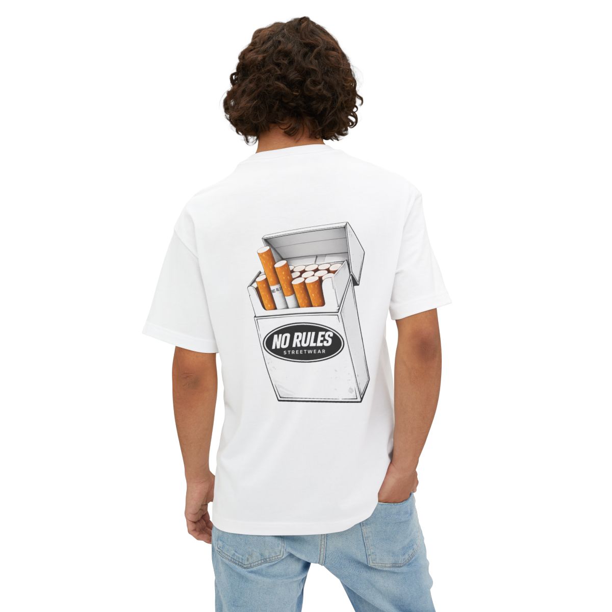 No Rules Cigarette Pack Tee